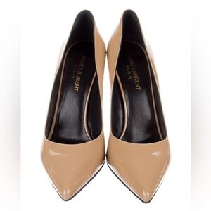 Saint Laurent tan heels size 8
